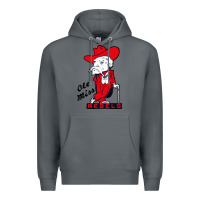 Rock vintage colonel reb mascot Premium Hoodie - ArtChic