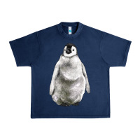 Navy baby penguin Urban Heavy Tee - LillyAllenDesigns