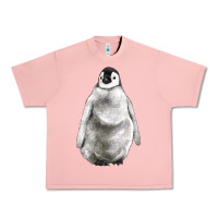 Salmon baby penguin Urban Heavy Tee - LillyAllenDesigns