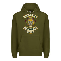 Army Green Mayans MC Classic Premium Hoodie - ArtChic