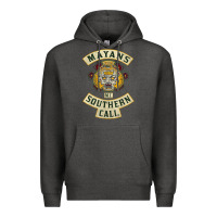 Charcoal Heather Mayans MC Classic Premium Hoodie - ArtChic