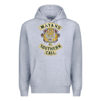Heather Grey Mayans MC Classic Premium Hoodie - ArtChic