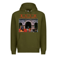 Army Green Moving Pictures - Rush Premium Hoodie - ArtChic
