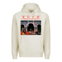 Oatmeal Heather Moving Pictures - Rush Premium Hoodie - ArtChic