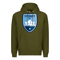 Army Green Sydney FC Premium Hoodie - ArtChic
