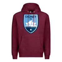 Burgundy Sydney FC Premium Hoodie - ArtChic