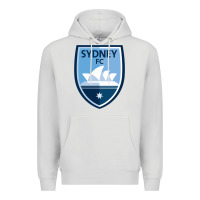 Dove Grey Sydney FC Premium Hoodie - ArtChic