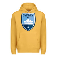 Mustard Sydney FC Premium Hoodie - ArtChic