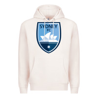 Pale Pink Sydney FC Premium Hoodie - ArtChic