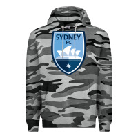 Slate Camo Sydney FC Premium Hoodie - ArtChic