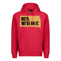 Cardinal mens meth we're on it south dakota anti drugs campaign vintage t shirt Premium Hoodie - ArtChic