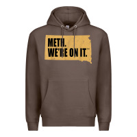 Coffee mens meth we're on it south dakota anti drugs campaign vintage t shirt Premium Hoodie - ArtChic