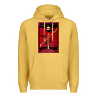 Antique Gold From The Earth To The Moon Jules Verne Book Cover Design Premium Hoodie - ArtChic