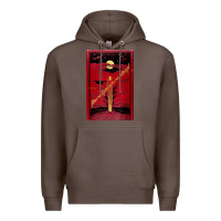 Coffee From The Earth To The Moon Jules Verne Book Cover Design Premium Hoodie - ArtChic