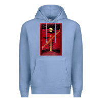 Colony Blue From The Earth To The Moon Jules Verne Book Cover Design Premium Hoodie - ArtChic