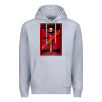 Heather Grey From The Earth To The Moon Jules Verne Book Cover Design Premium Hoodie - ArtChic