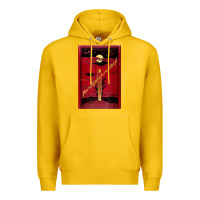 Lemon From The Earth To The Moon Jules Verne Book Cover Design Premium Hoodie - ArtChic