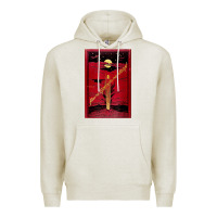 Oatmeal Heather From The Earth To The Moon Jules Verne Book Cover Design Premium Hoodie - ArtChic