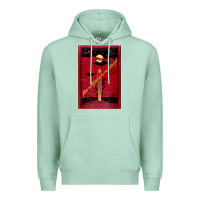 Seafoam From The Earth To The Moon Jules Verne Book Cover Design Premium Hoodie - ArtChic