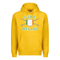 Lemon ireland surfing hoodie  irish flag surfboards design Premium Hoodie - ArtChic