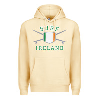 Pina Colada ireland surfing hoodie  irish flag surfboards design Premium Hoodie - ArtChic