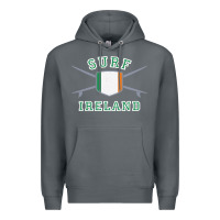Rock ireland surfing hoodie  irish flag surfboards design Premium Hoodie - ArtChic
