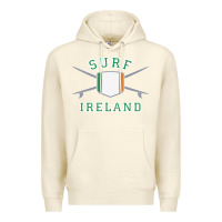 Sandshell ireland surfing hoodie  irish flag surfboards design Premium Hoodie - ArtChic