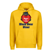 Lemon resto, black bear diner Premium Hoodie - ArtChic