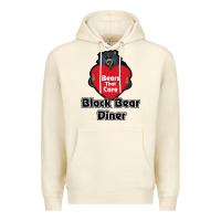 Sandshell resto, black bear diner Premium Hoodie - ArtChic