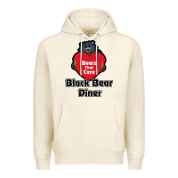 Tofu resto, black bear diner Premium Hoodie - ArtChic