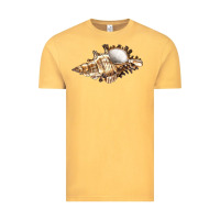 Vintage Mustard murex snail Vintage Tee - LillyAllenDesigns
