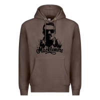 Coffee macklemore portrait Premium Hoodie - ArtChic