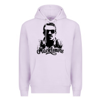 Lilac macklemore portrait Premium Hoodie - ArtChic