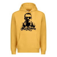 Mustard macklemore portrait Premium Hoodie - ArtChic