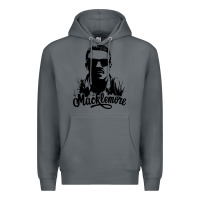 Rock macklemore portrait Premium Hoodie - ArtChic