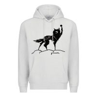 Dove Grey fantastic mr fox wolf Premium Hoodie - ArtChic