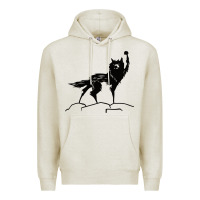 Oatmeal Heather fantastic mr fox wolf Premium Hoodie - ArtChic