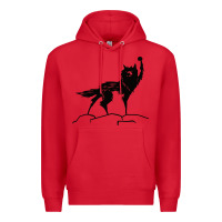 Red fantastic mr fox wolf Premium Hoodie - ArtChic