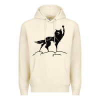 Sandshell fantastic mr fox wolf Premium Hoodie - ArtChic