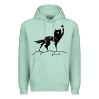 Seafoam fantastic mr fox wolf Premium Hoodie - ArtChic