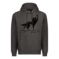 Smoke fantastic mr fox wolf Premium Hoodie - ArtChic