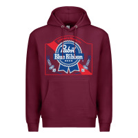 Burgundy pabst blue ribbon 1 Premium Hoodie - ArtChic