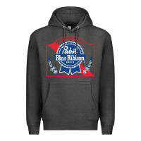 Charcoal Heather pabst blue ribbon 1 Premium Hoodie - ArtChic