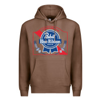 Chestnut pabst blue ribbon 1 Premium Hoodie - ArtChic