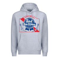 Heather Grey pabst blue ribbon 1 Premium Hoodie - ArtChic