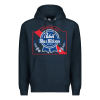 Navy pabst blue ribbon 1 Premium Hoodie - ArtChic