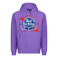 Purple pabst blue ribbon 1 Premium Hoodie - ArtChic