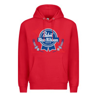 Red pabst blue ribbon 1 Premium Hoodie - ArtChic
