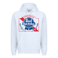 White pabst blue ribbon 1 Premium Hoodie - ArtChic