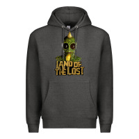 Charcoal Heather land of the lost Premium Hoodie - ArtChic